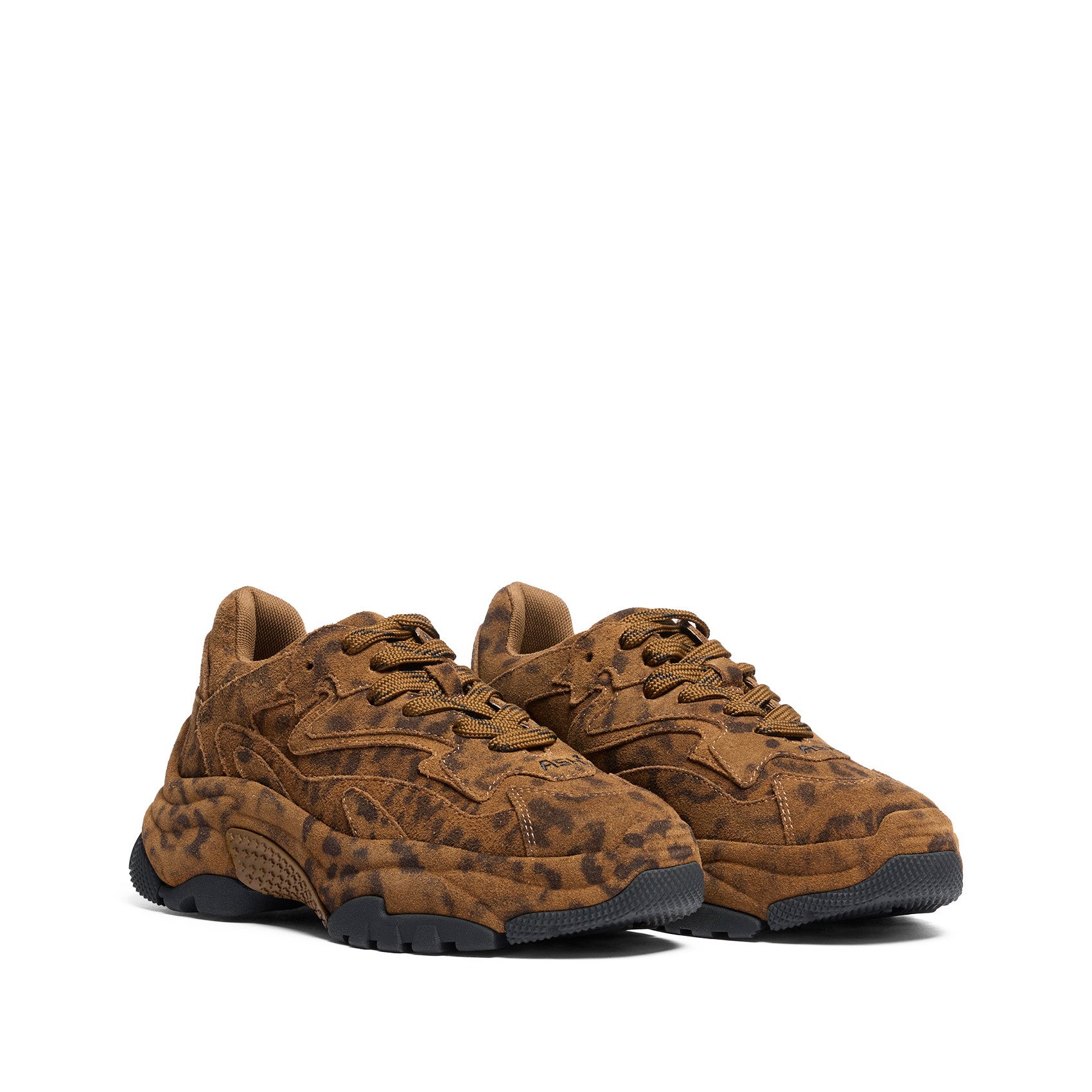 ADDICT BIS Suede Leopard Chestnut