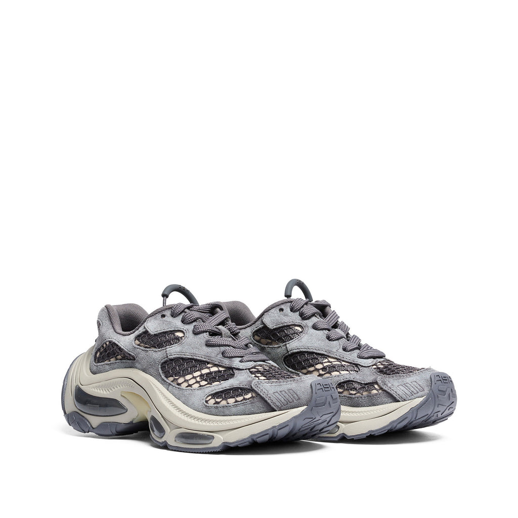 DRAGON Calf Suede Shale/Shell