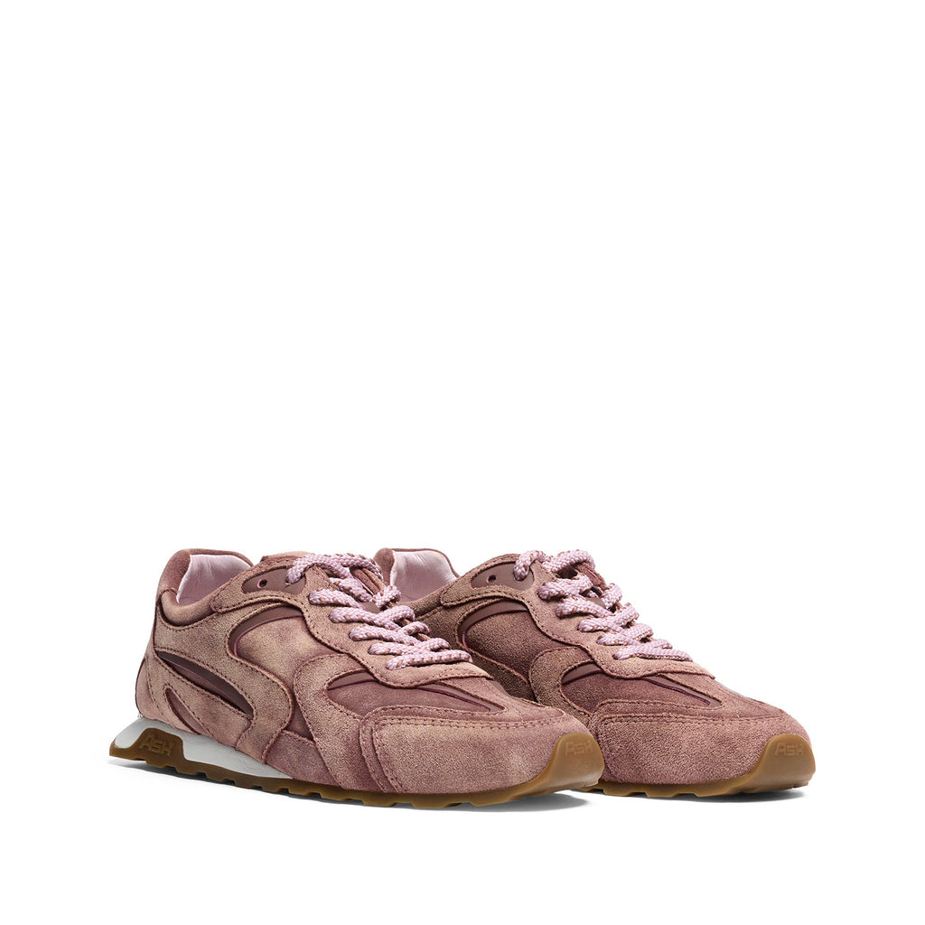 KASAR Calf Suede Rose Brown