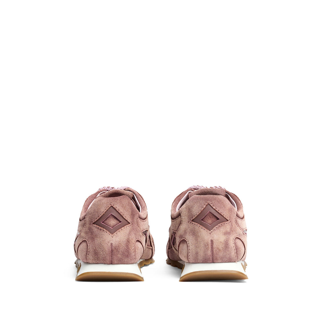 KASAR Calf Suede Rose Brown