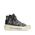 RAINBOW STUDS Nappa Wax S Black
