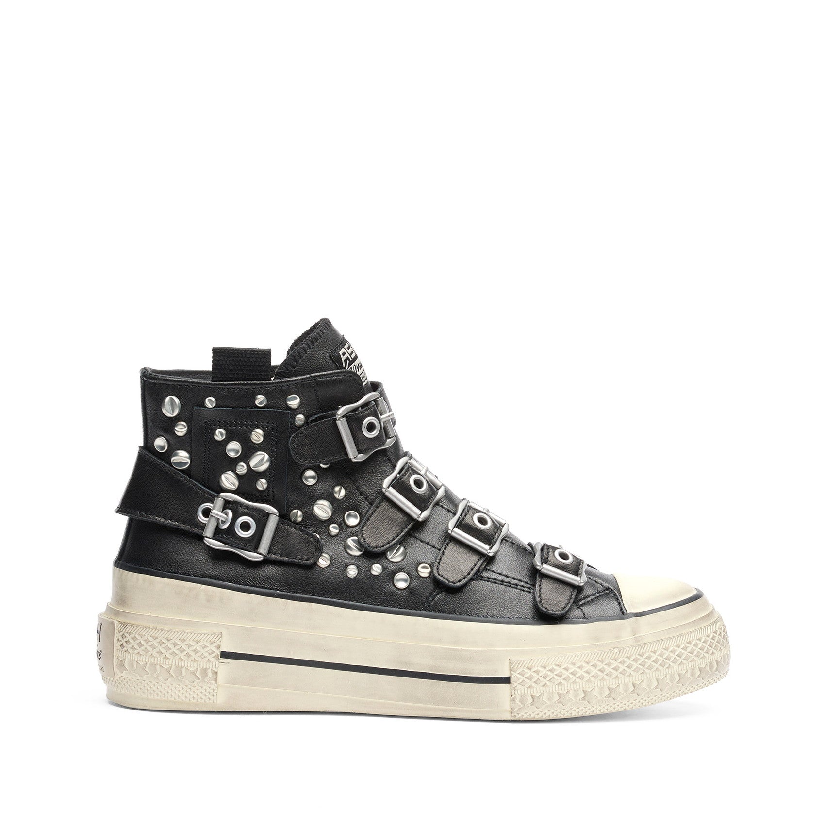 RAINBOW STUDS Nappa Wax S Black