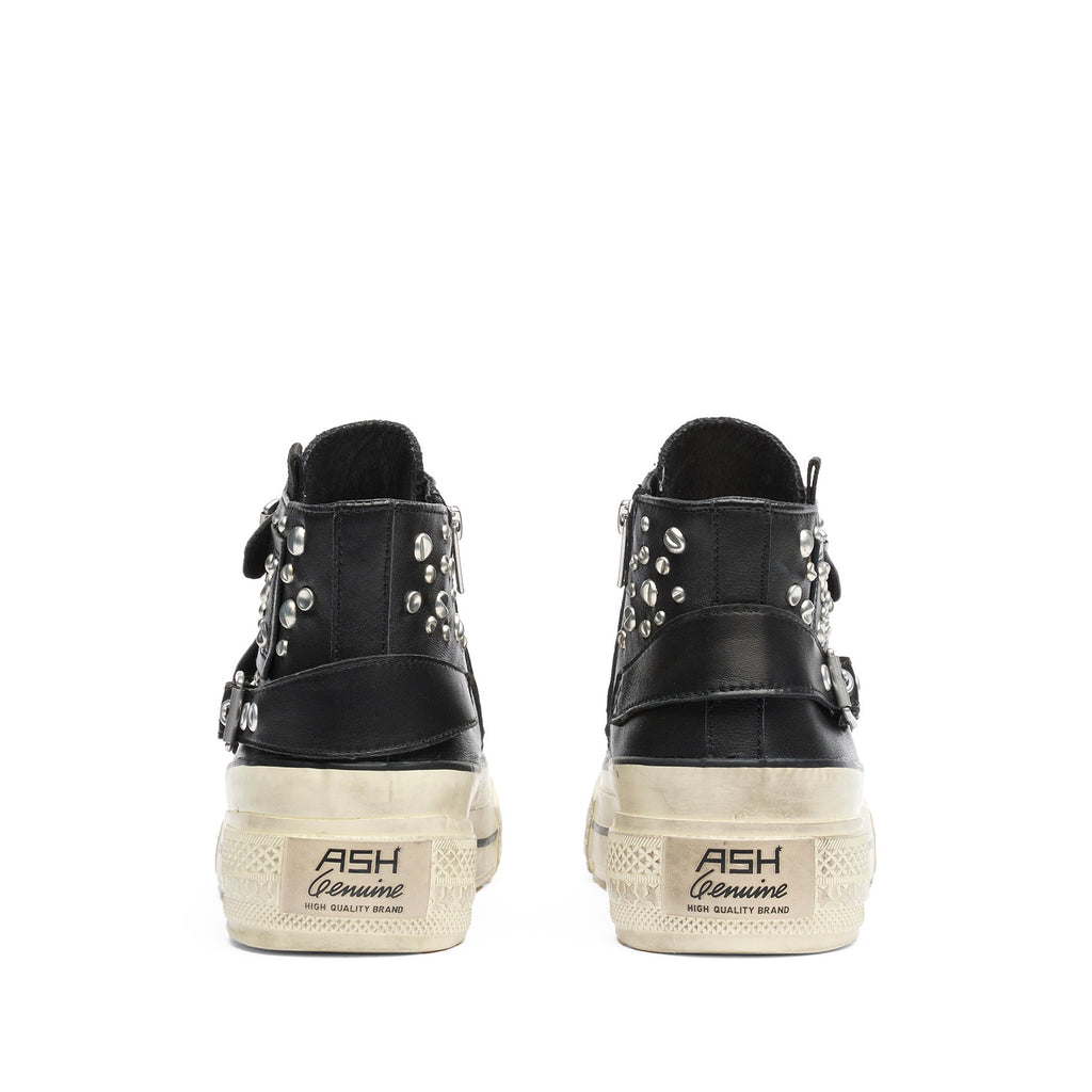 RAINBOW STUDS Nappa Wax S Black
