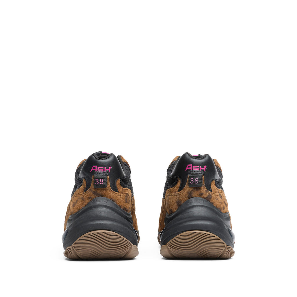 VIK Suede Leopard Chestnut