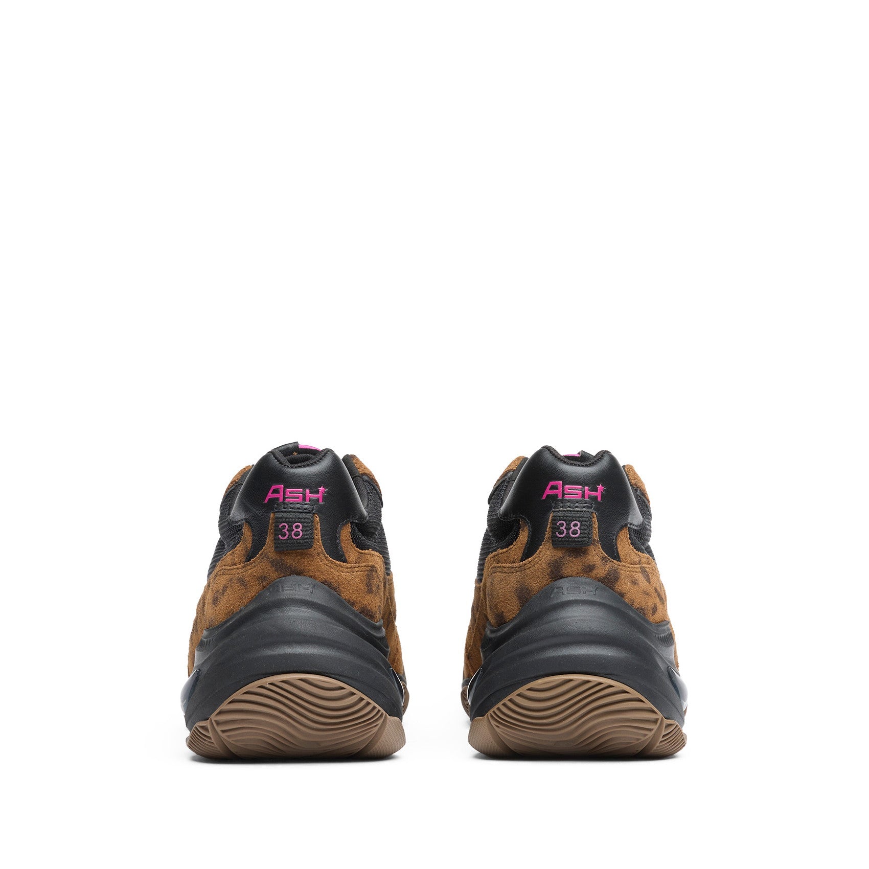 VIK Suede Leopard Chestnut