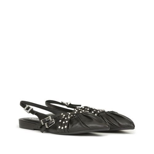 BIANCA Nappa Foulard Black