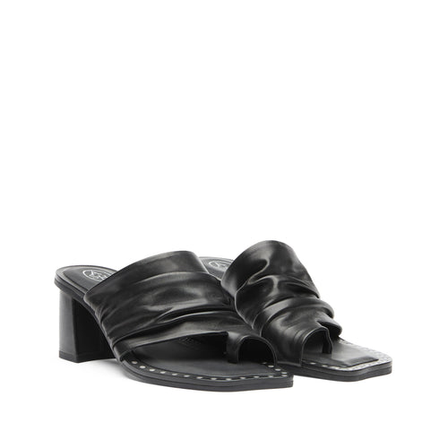 CORINE Nappa Foulard Black