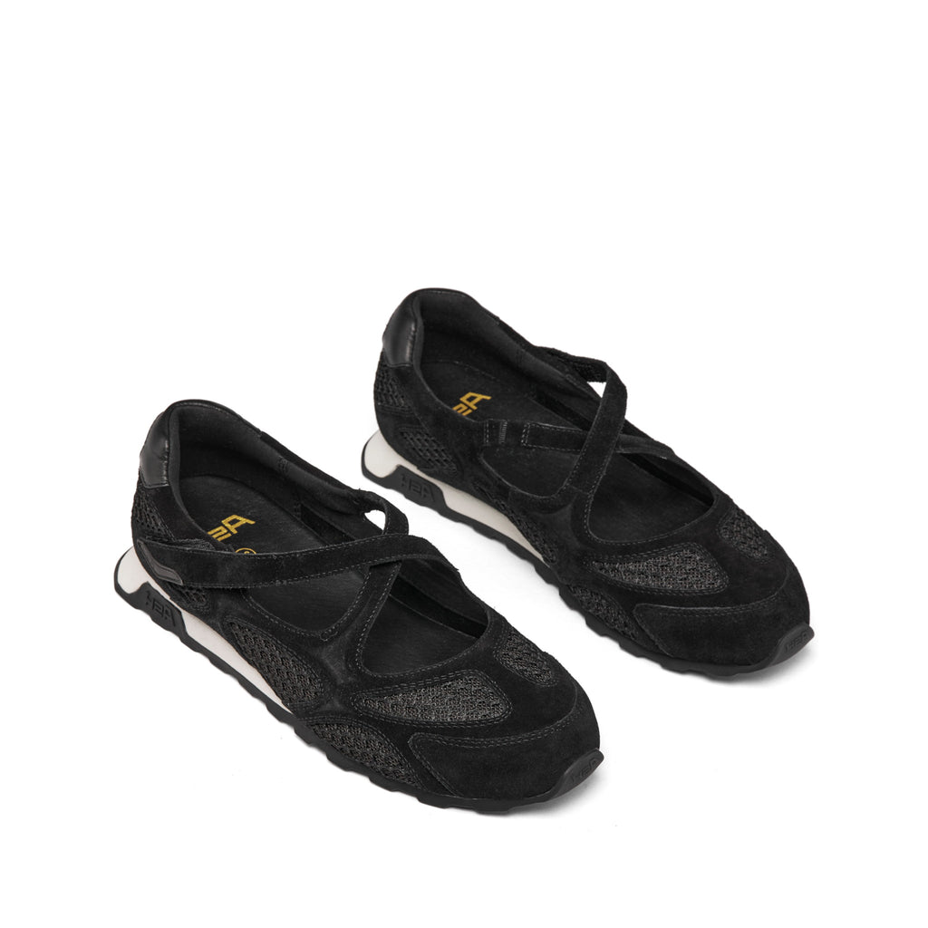 KORE Calf Suede Black/Black