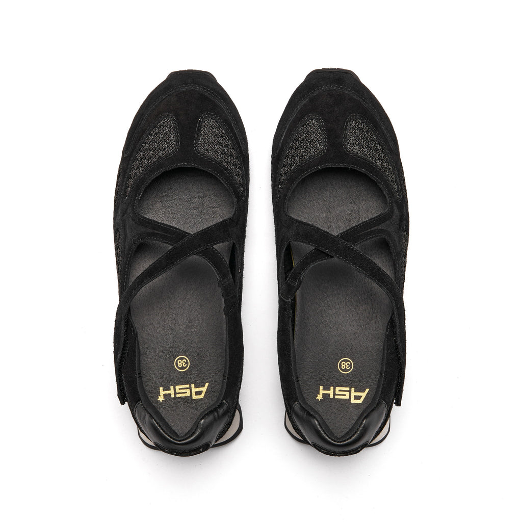 KORE Calf Suede Black/Black