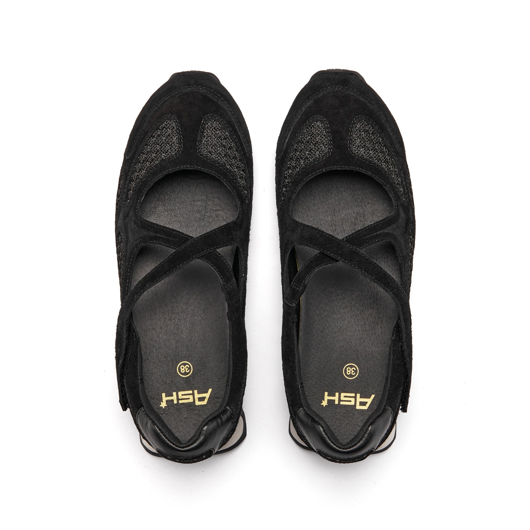 KORE Calf Suede Black/Black