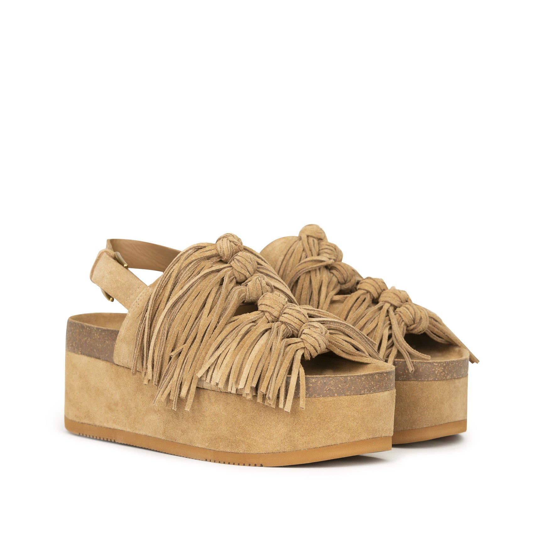 MONOI Suede Velours Moka Mou