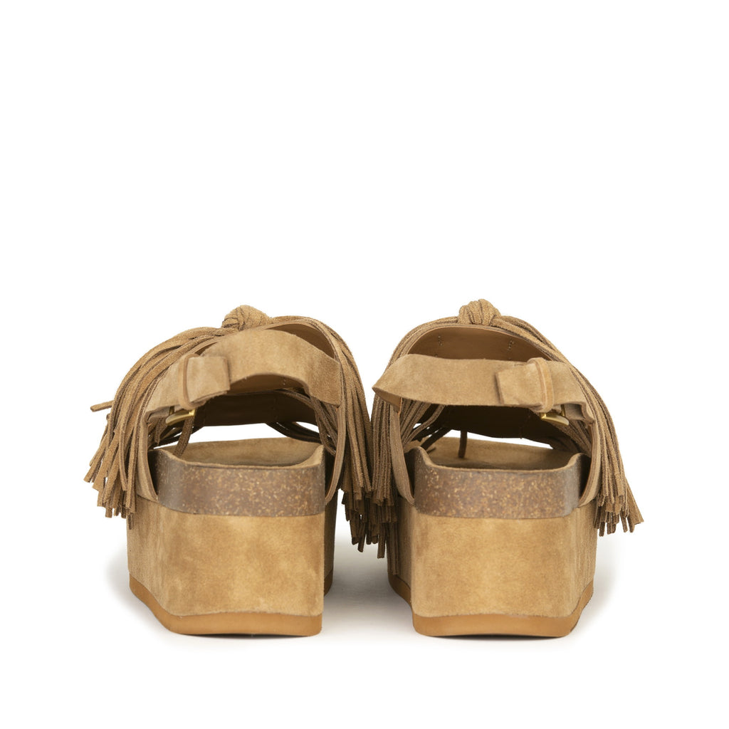 MONOI Suede Velours Moka Mou