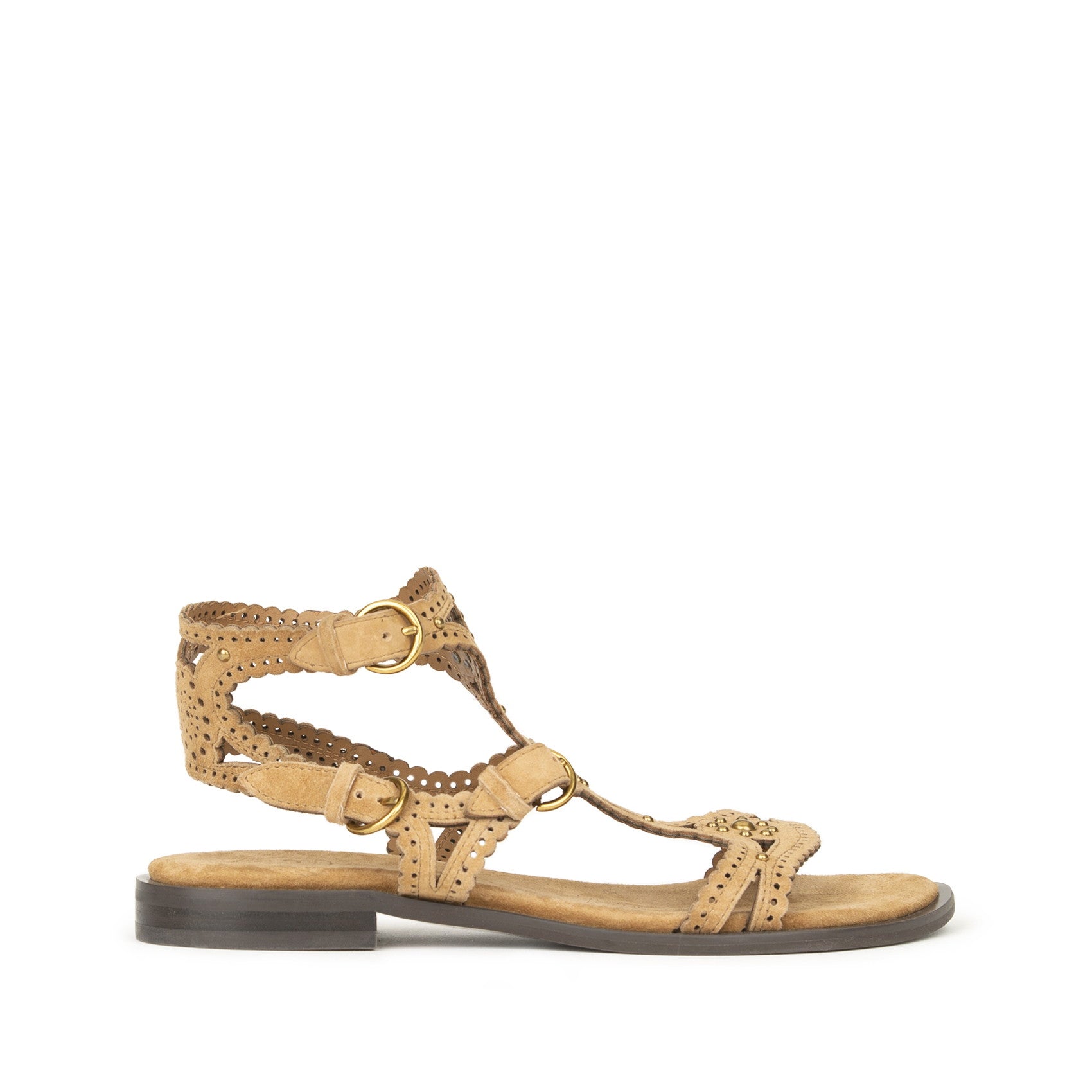 PAPRIKA STUDS Cachemere Moka Mou