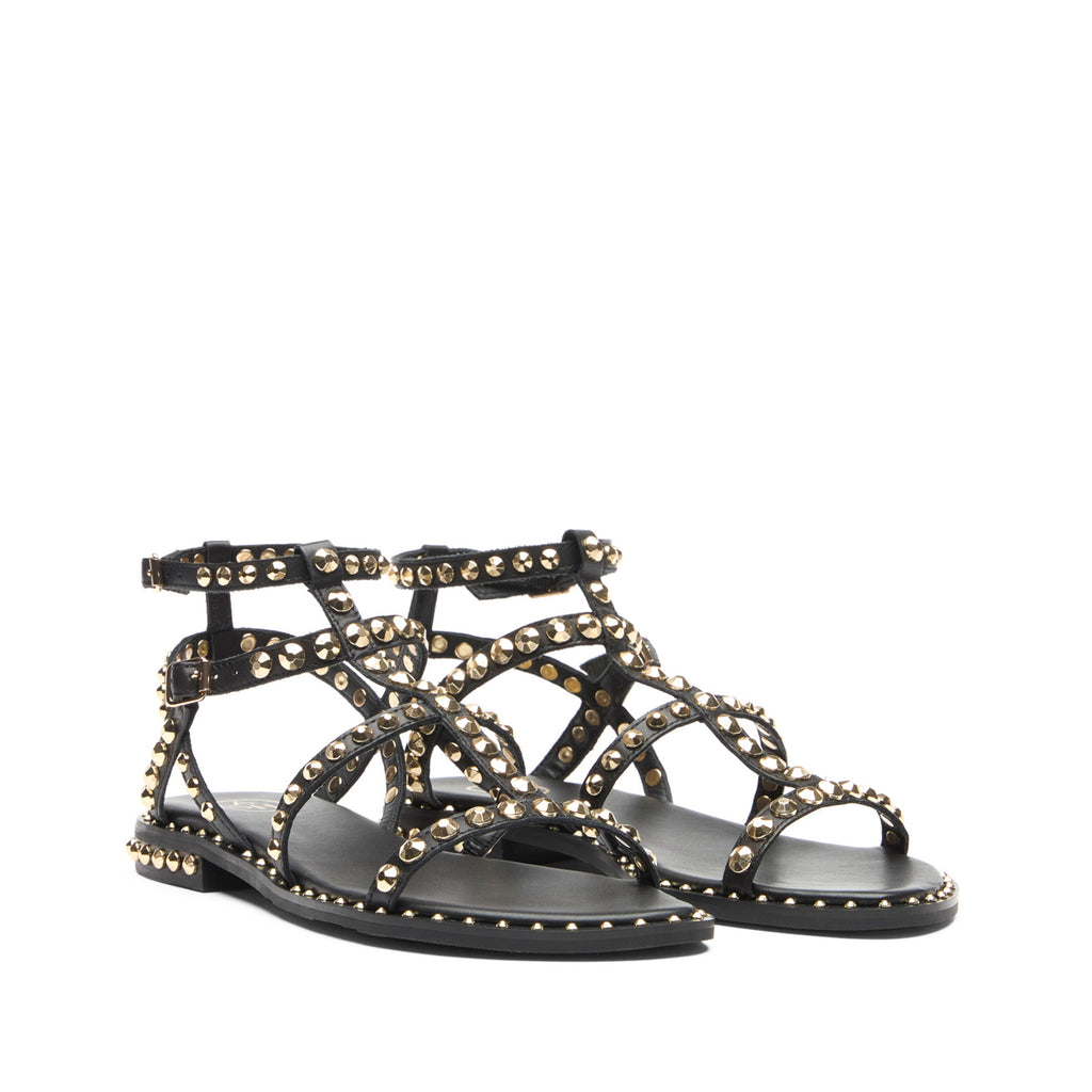 PRECIOUS Soft Brasil Black/Ariel Gold Studs