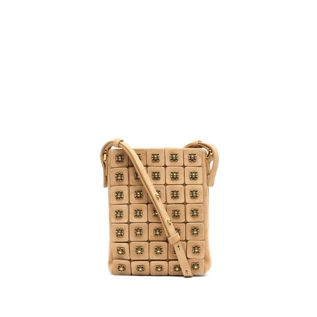 RUBINA STUDS Cachemere Moka Mou