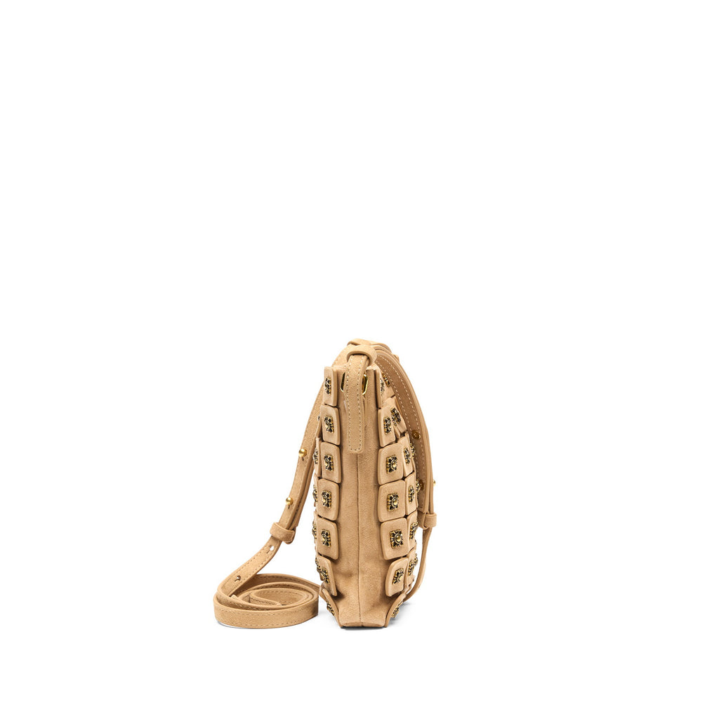 RUBINA STUDS Cachemere Moka Mou