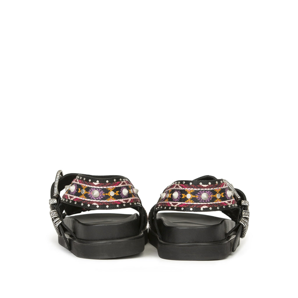 UNICA Embroidery Syrah/Rose/Black