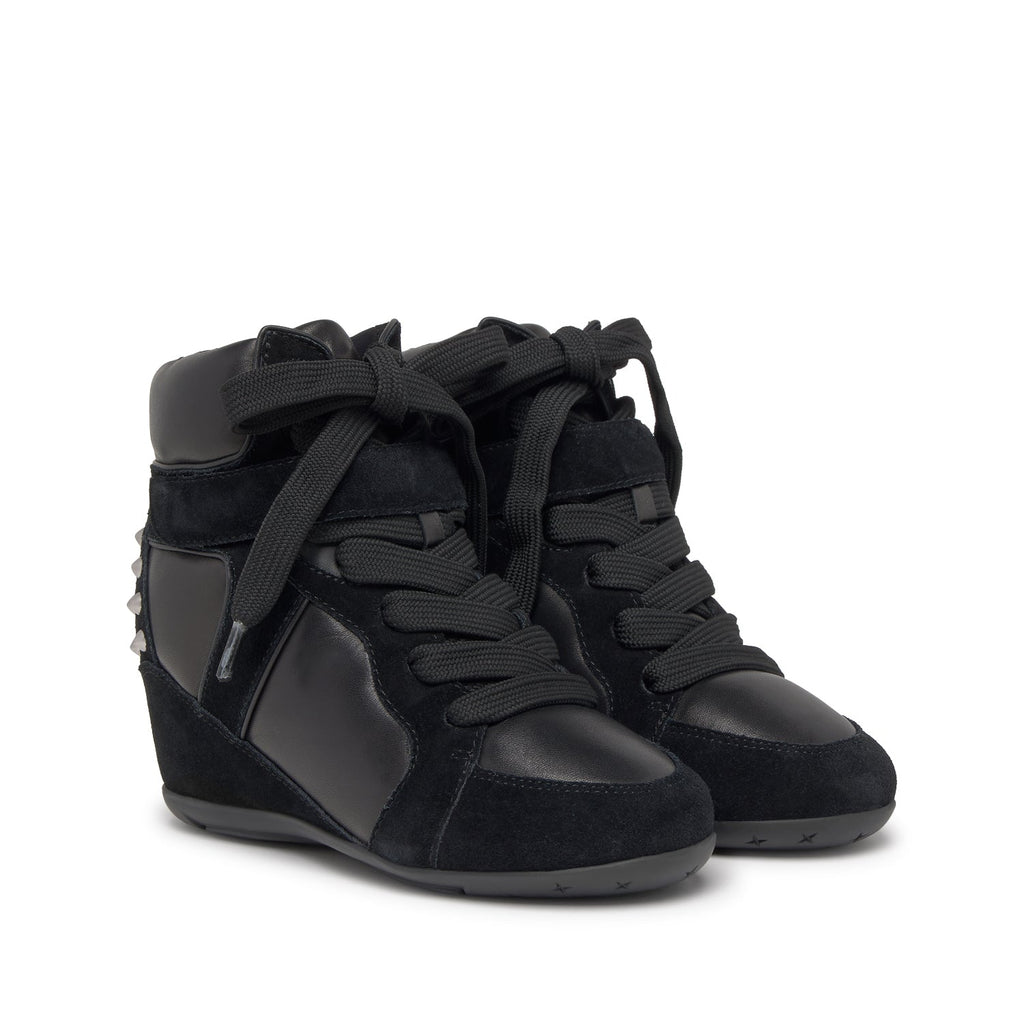 BOPSTER Calf Suede Black - ASH Spain - 