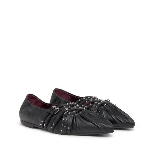 BRENDAH Nappa Foulard Black/Black - ASH Spain - FW25-M-151835-003