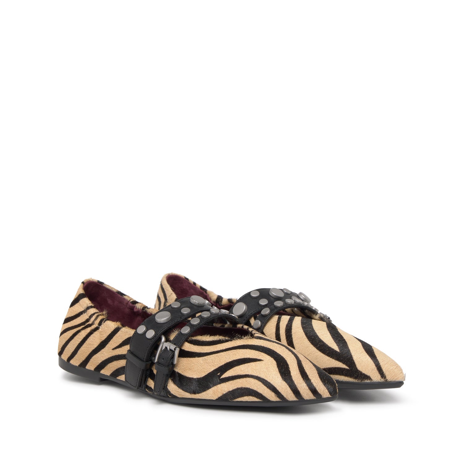 BRITNEY Pony Zebra Eggnug/Black - ASH Spain - FW25-M-151836-002