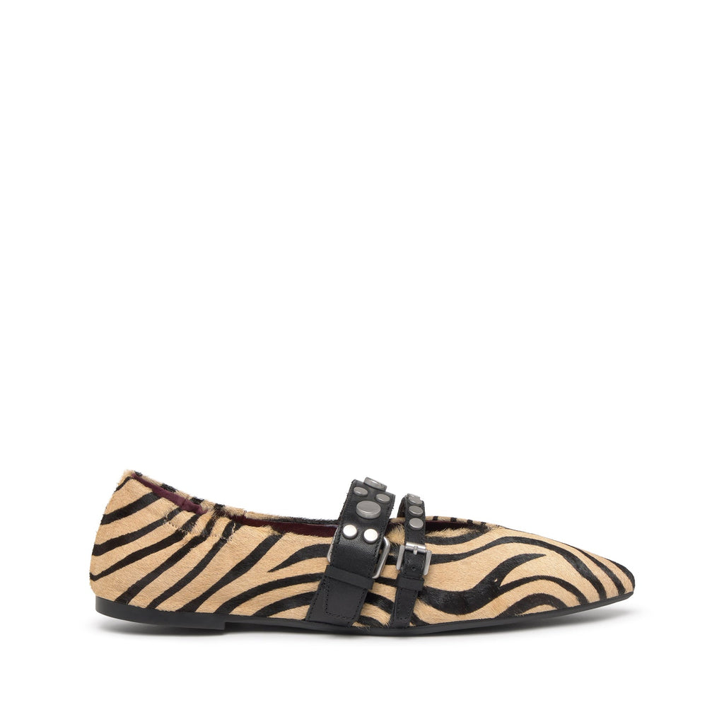 BRITNEY Pony Zebra Eggnug/Black - ASH Spain - FW25-M-151836-002