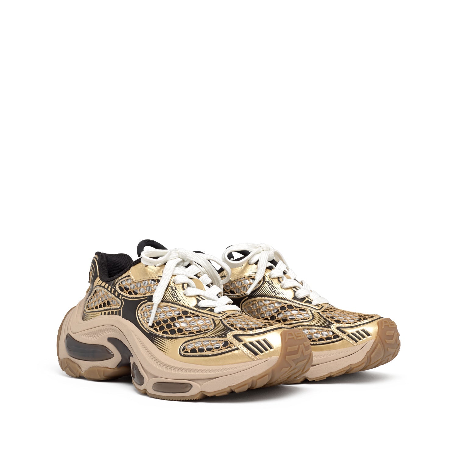 DRAGON Pearlized Gold/White/Black - ASH Spain - SS25-S-150667-008