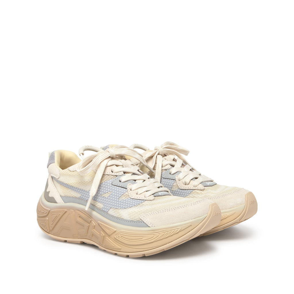 EAGLE Calf Suede Off White/Talc - ASH Spain - FW25-S-152281-003