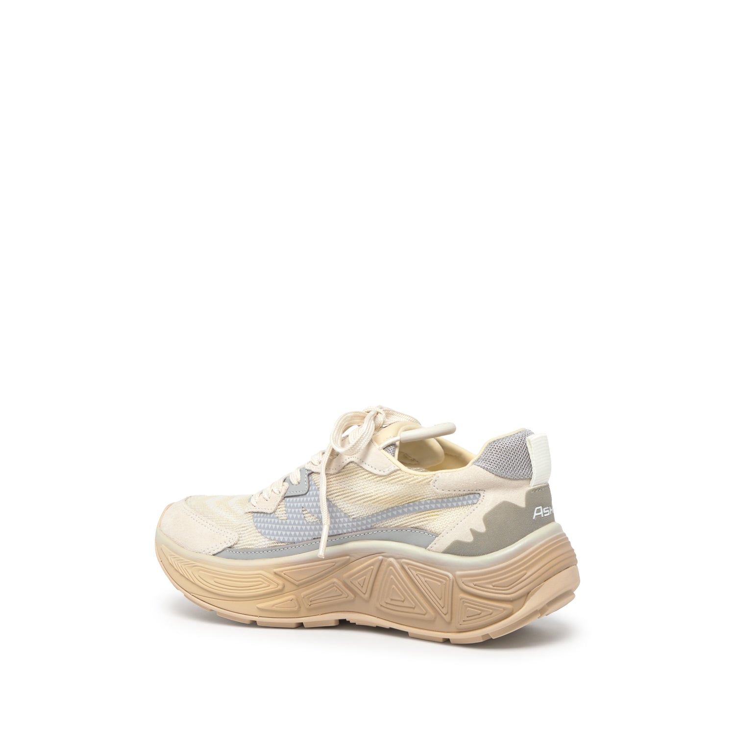 EAGLE Calf Suede Off White/Talc - ASH Spain - FW25-S-152281-003