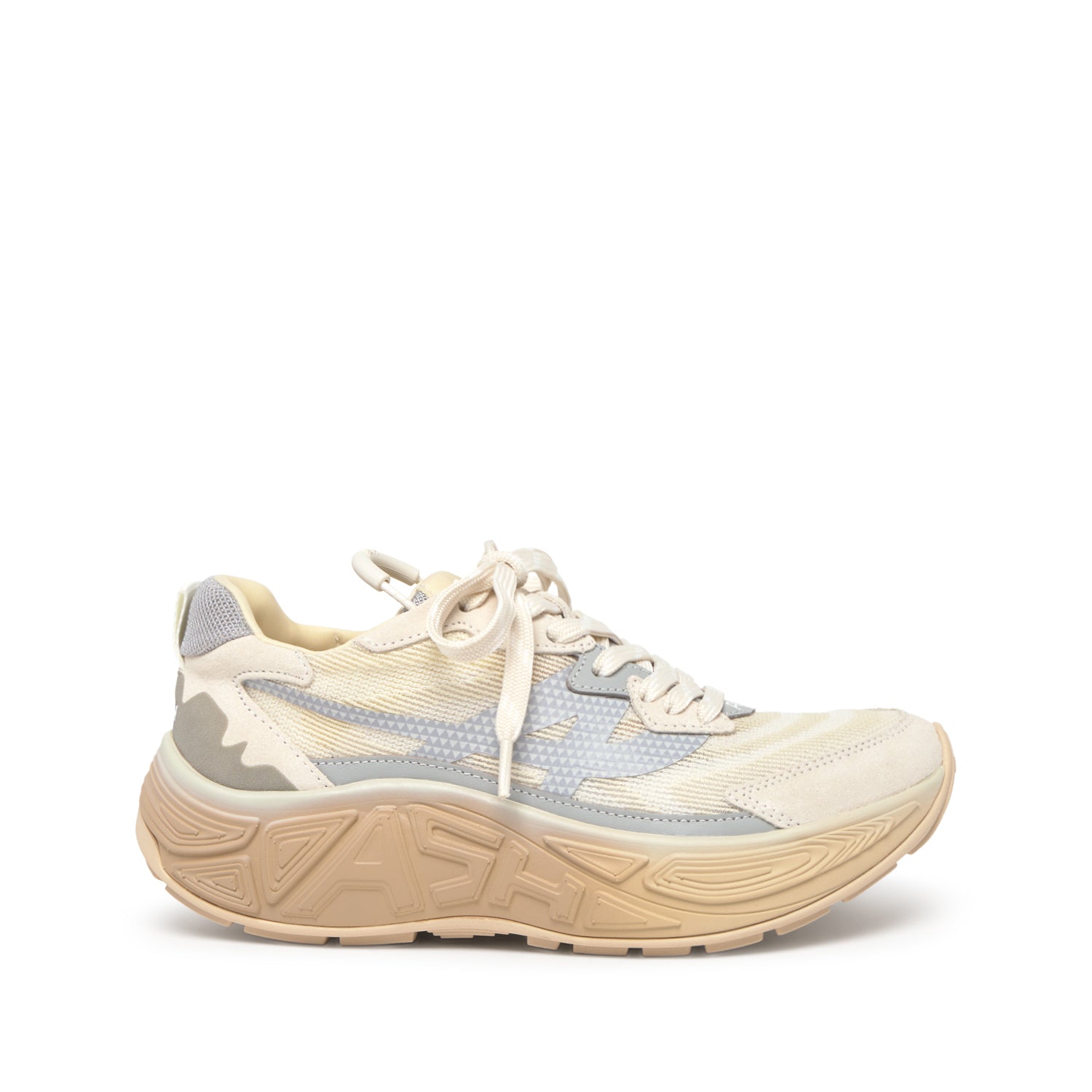 EAGLE Calf Suede Off White/Talc - ASH Spain - FW25-S-152281-003