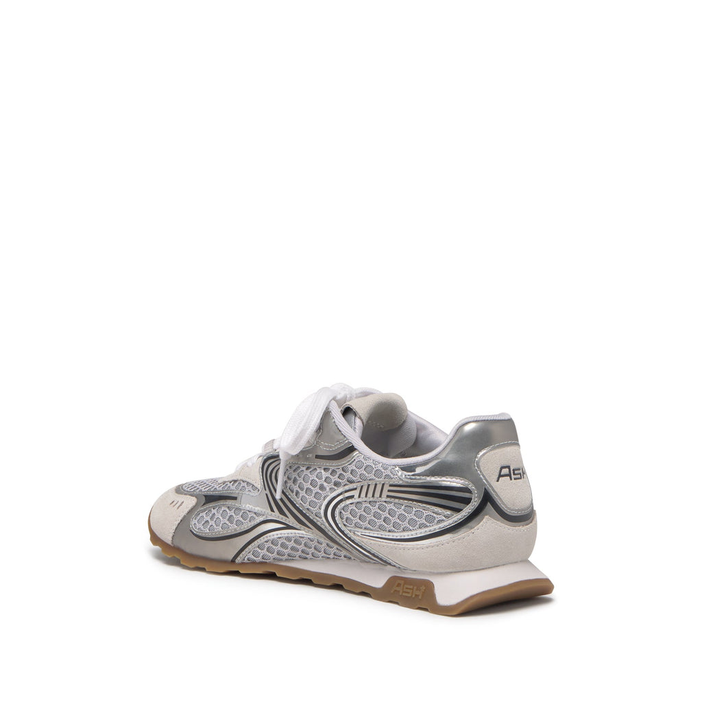 KABUKI Calf Suede Pearl/Silver/Silver - ASH Spain - SS25-S-151144-001