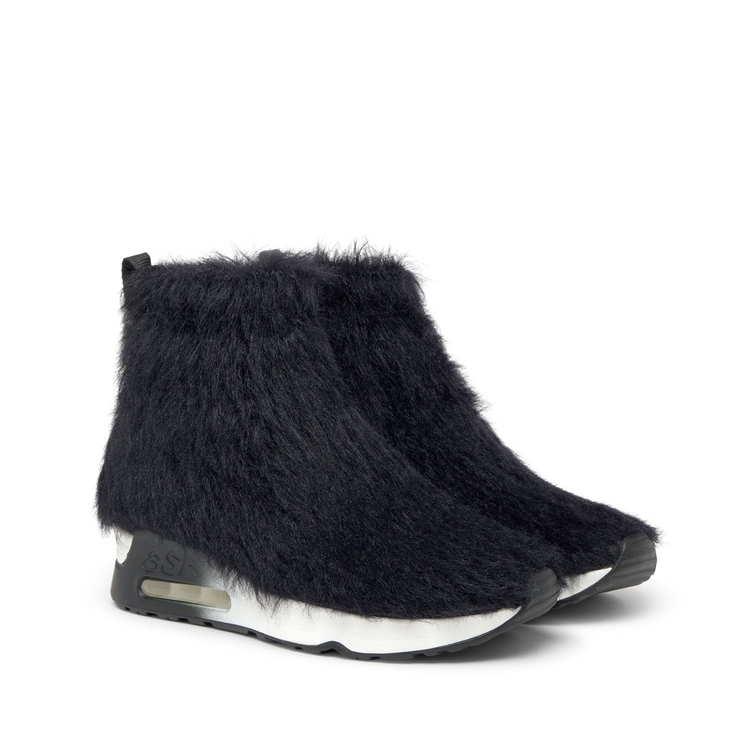 LANA Furry Wool Knit Black - ASH Spain - FW25-S-152290-003