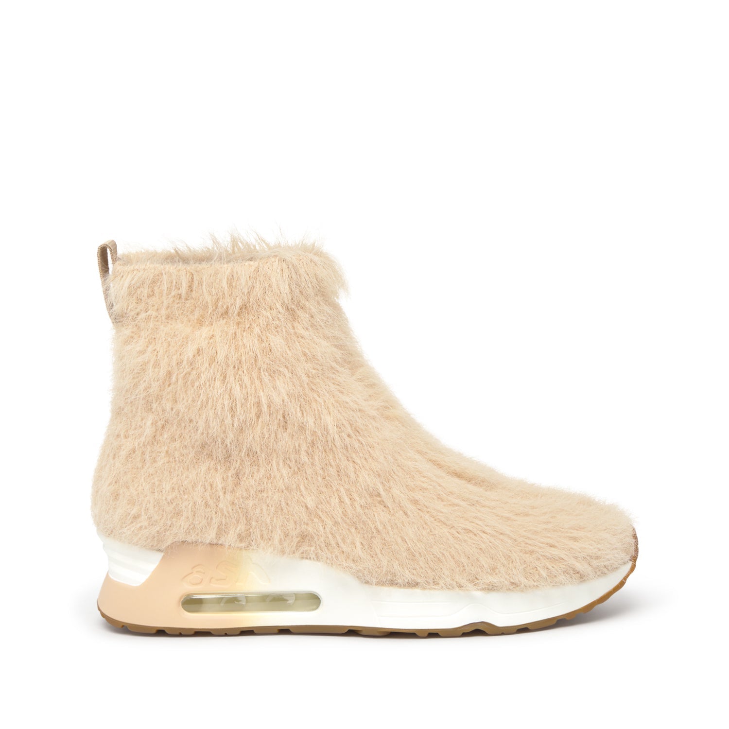 LANA Furry Wool Knit Warm Ivory - ASH Spain - FW25-S-152290-002