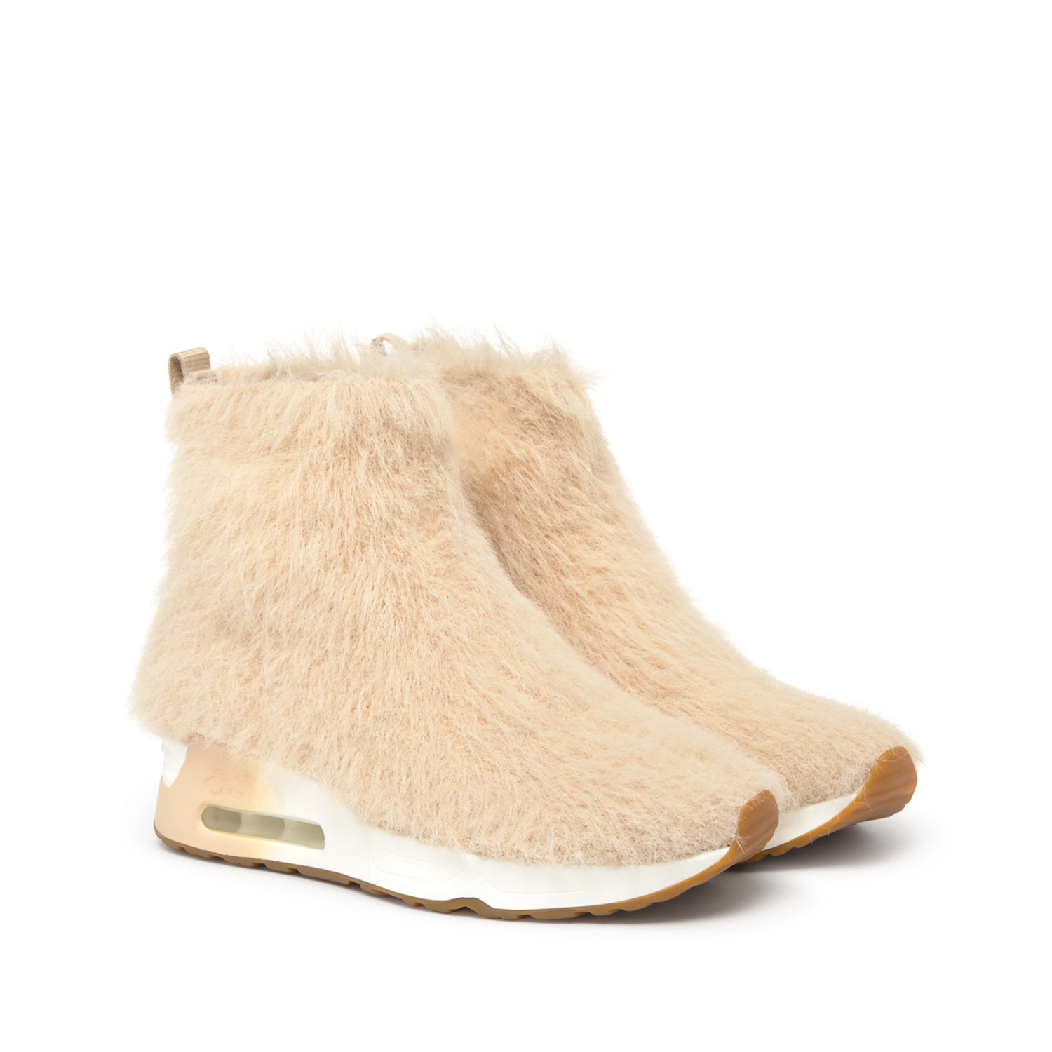 LANA Furry Wool Knit Warm Ivory - ASH Spain - FW25-S-152290-002