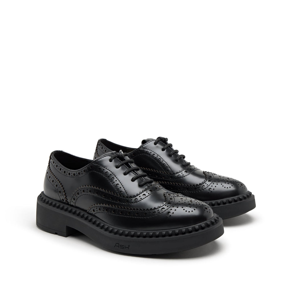 MERCER Polish Calf Black - ASH Spain - FW24-M-139356-002