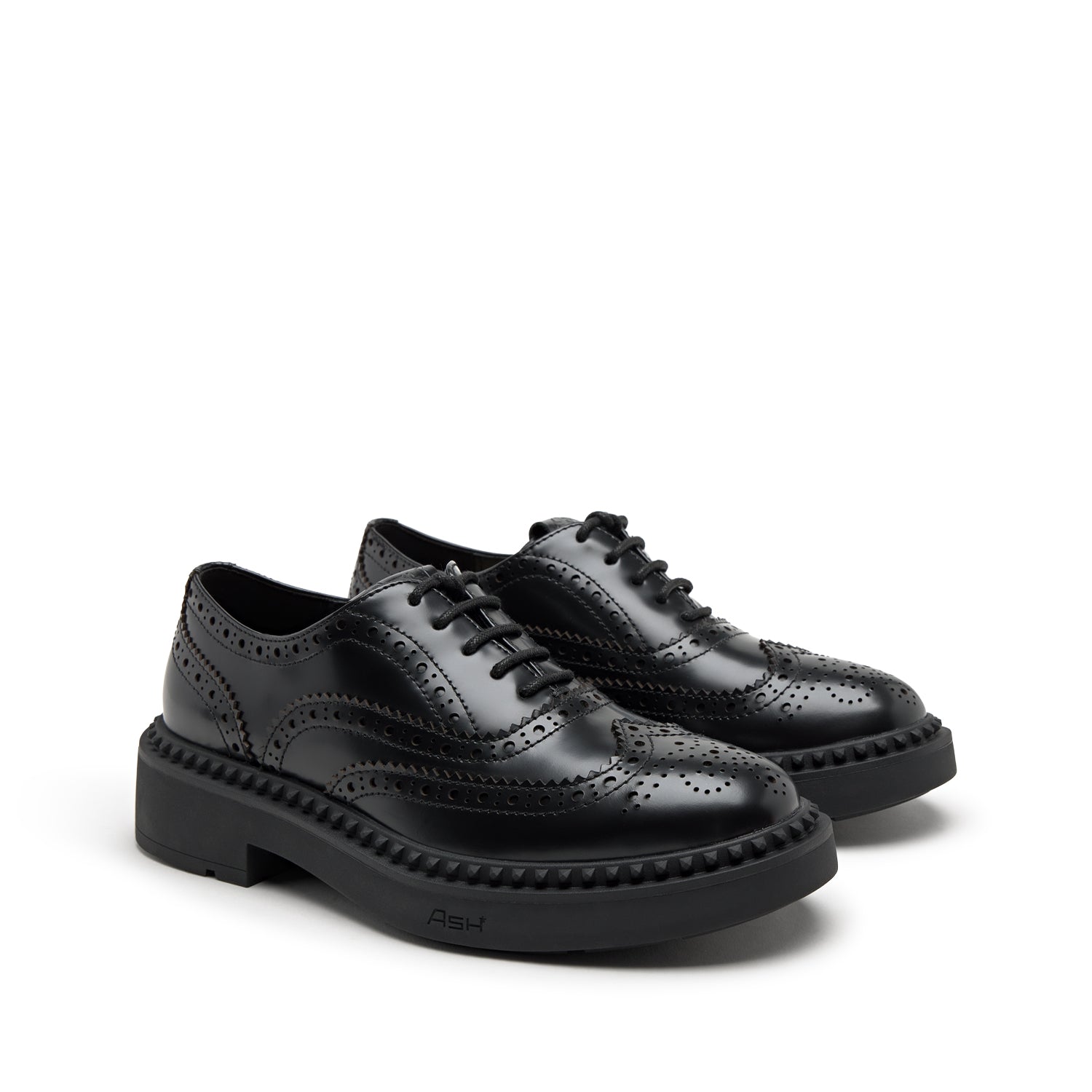 MERCER Polish Calf Black - ASH Spain - FW24-M-139356-002
