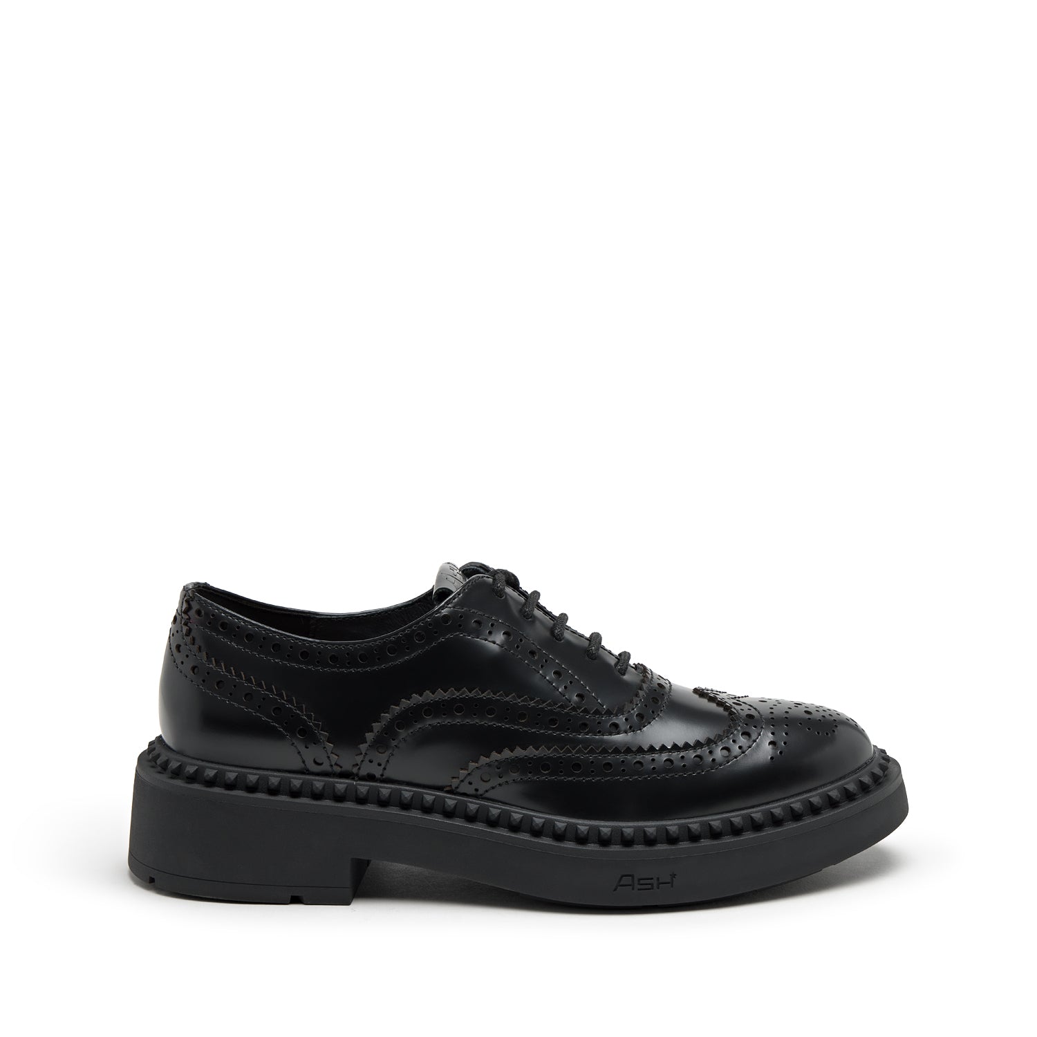 MERCER Polish Calf Black - ASH Spain - FW24-M-139356-002