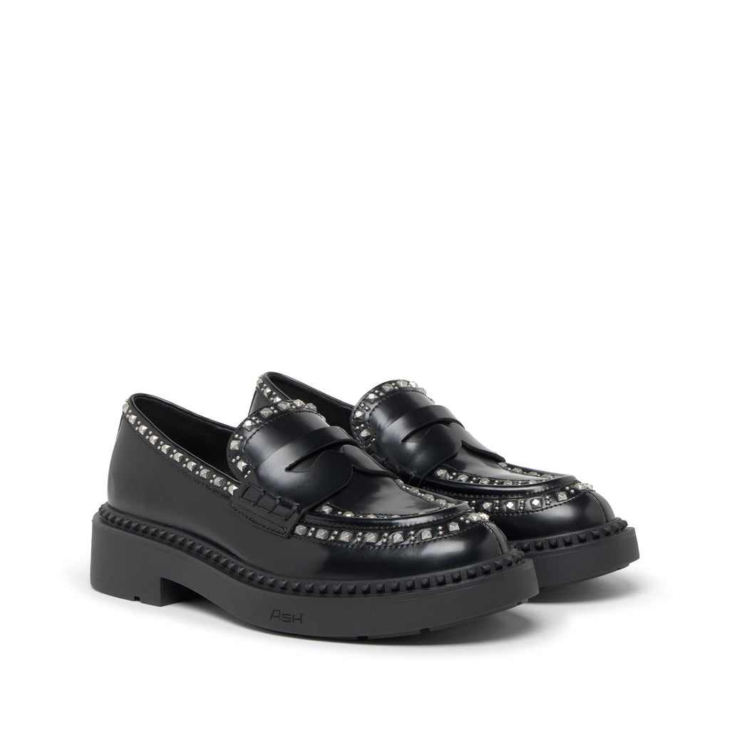 MIKKA Soft Polish Calf Black - ASH Spain - FW25-M-151801-001