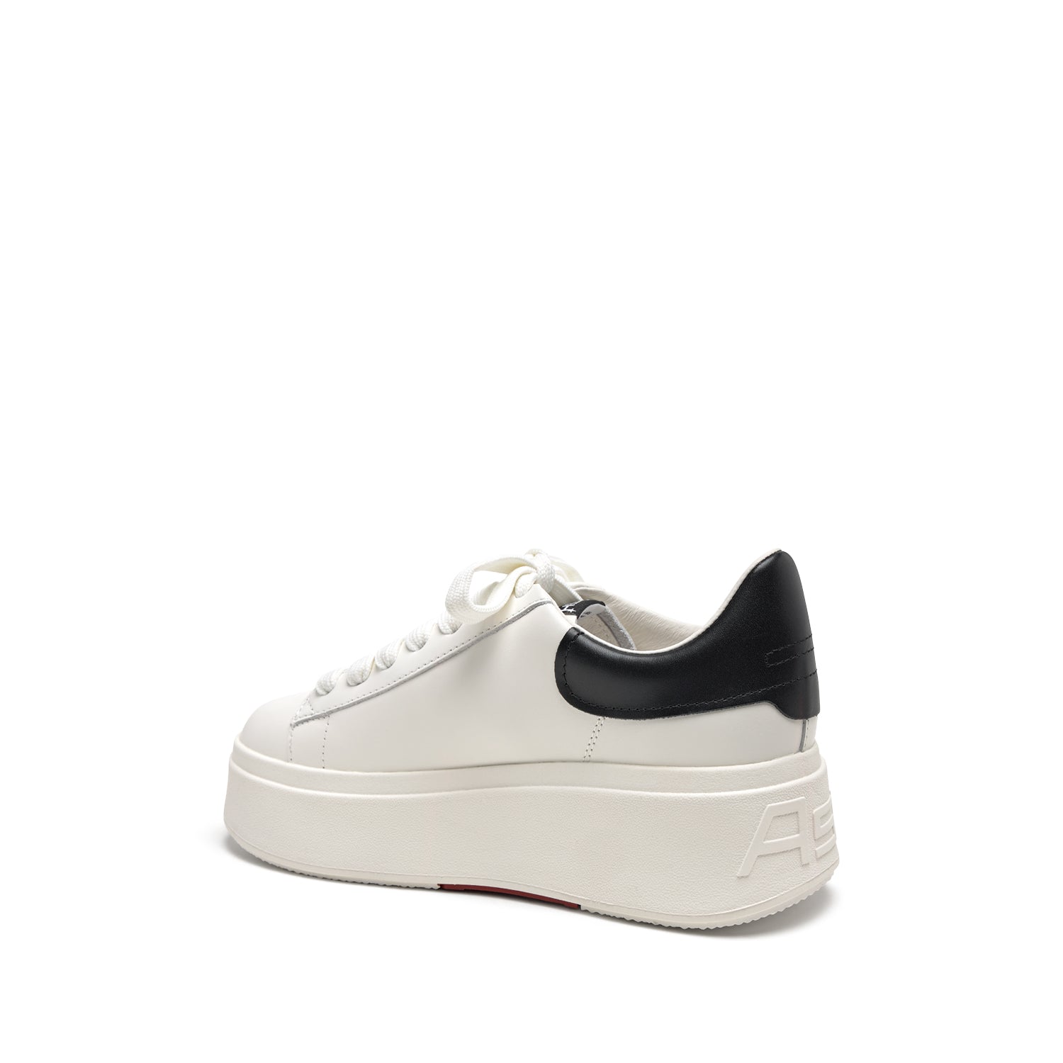 MOBY Nappa Calf White/Black - ASH Spain - FW24-S-133641-002