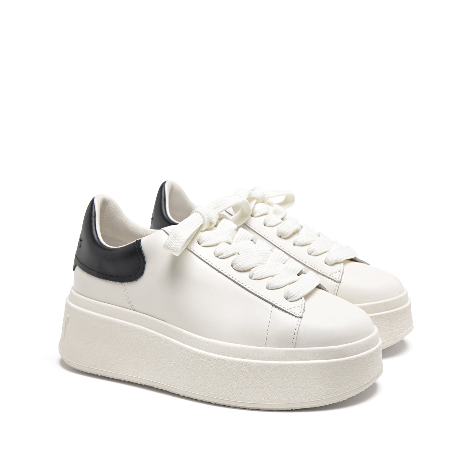 MOBY Nappa Calf White/Black - ASH Spain - FW24-S-133641-002