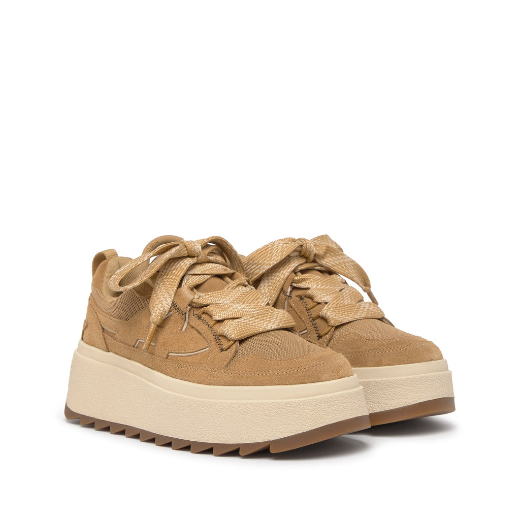 MOVIE Calf Suede Camel/Eggnug - ASH Spain - FW25-S-152140-001