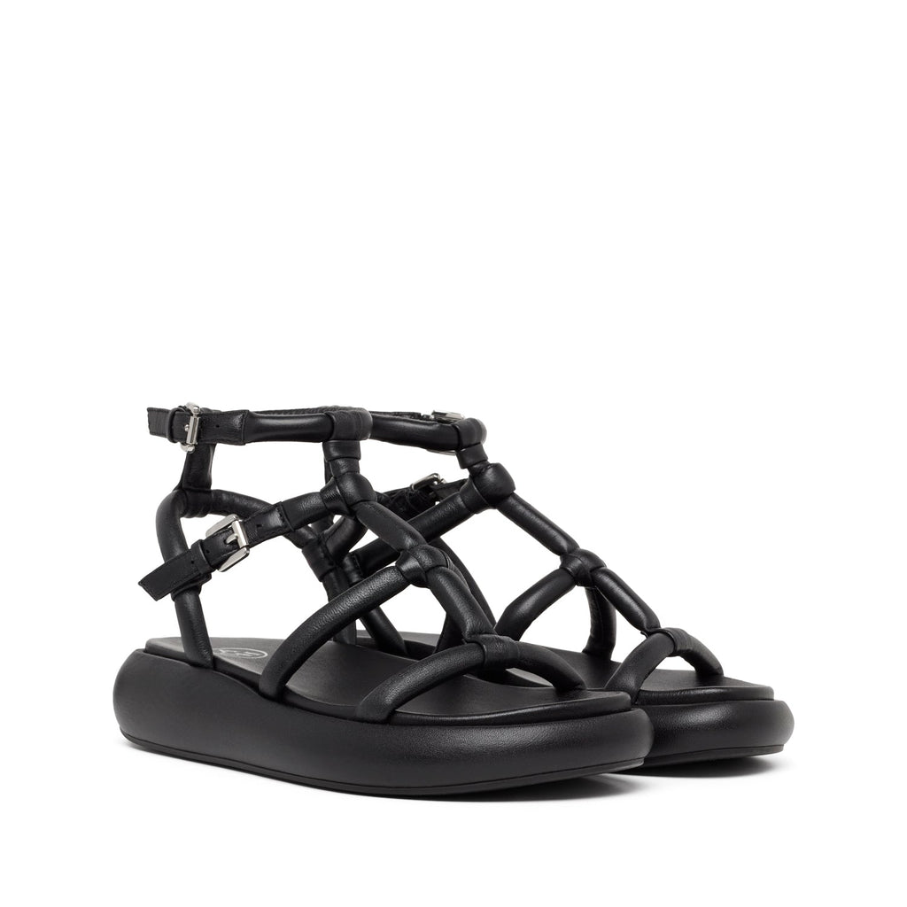 VENUS Nappa Foulard Black - ASH Spain - 